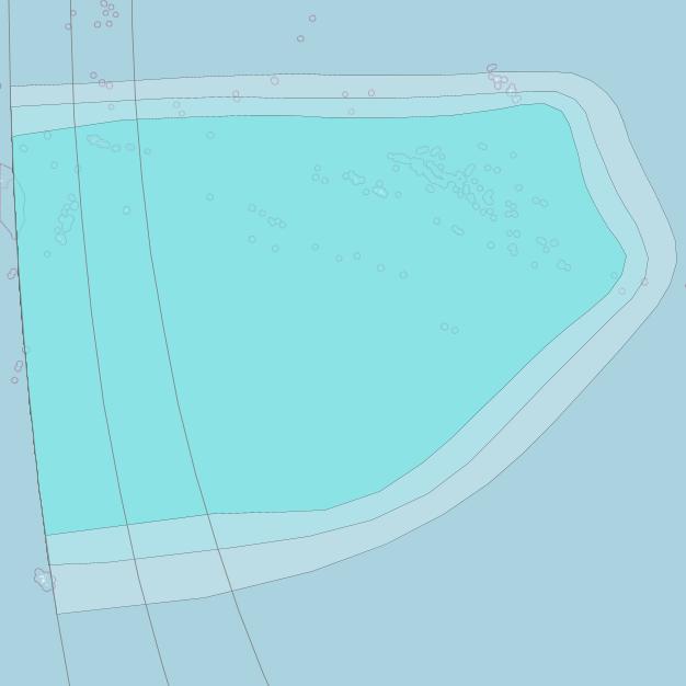 Inmarsat-4F3 at 98° W downlink L-band R017 Regional Spot beam coverage map