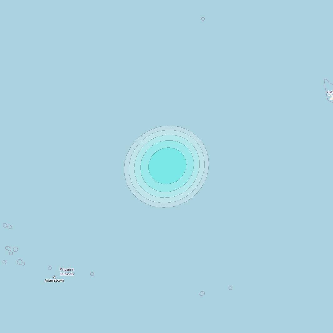 Inmarsat-4F3 at 98° W downlink L-band S059 User Spot beam coverage map